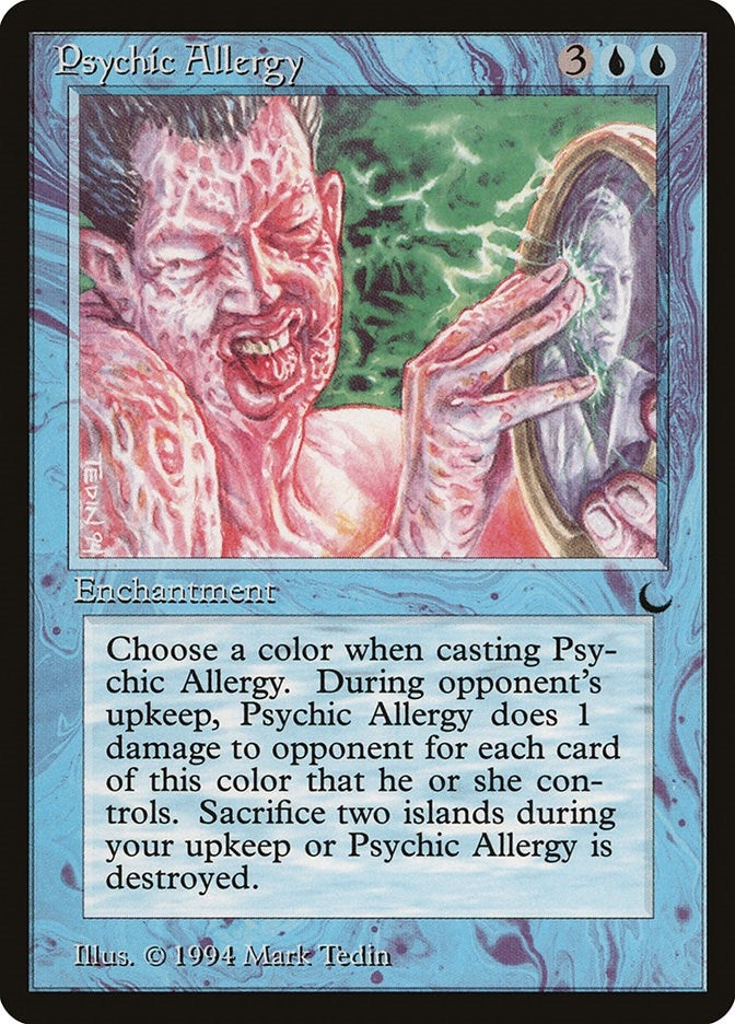 Image for Psychic Allergy (The Dark) - Magic: The Gathering