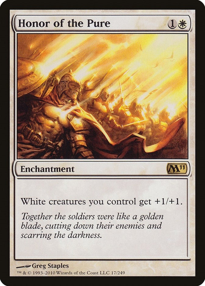 Image for Honor of the Pure (Magic 2011 (M11)) (17) - Magic: The Gathering