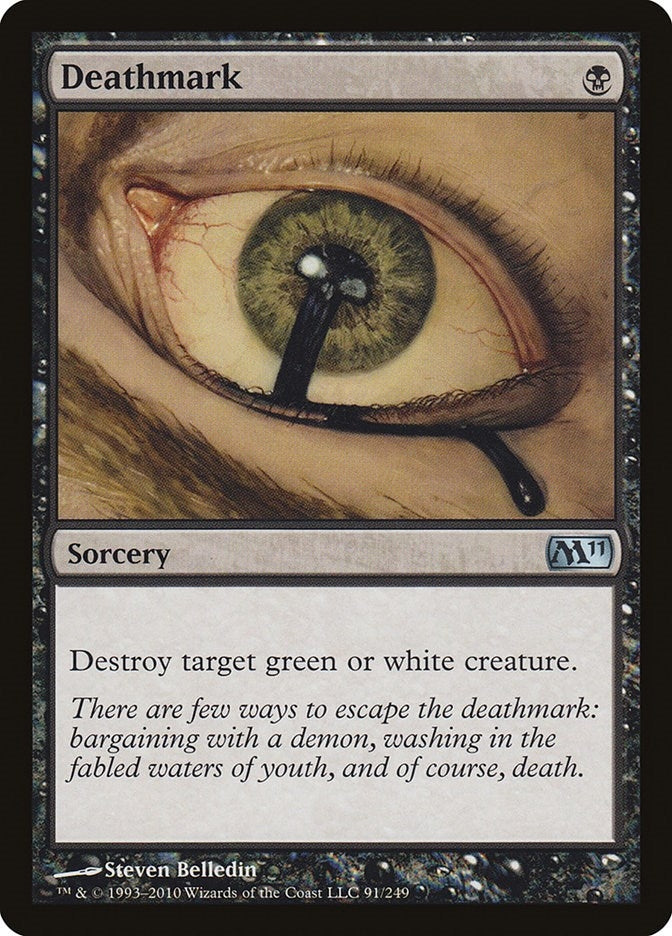 Image for Deathmark (Magic 2011 (M11)) (91) - Magic: The Gathering