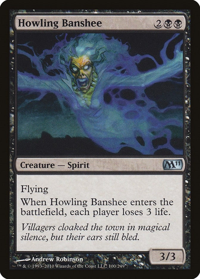 Image for Howling Banshee (Magic 2011 (M11)) (100) - Magic: The Gathering