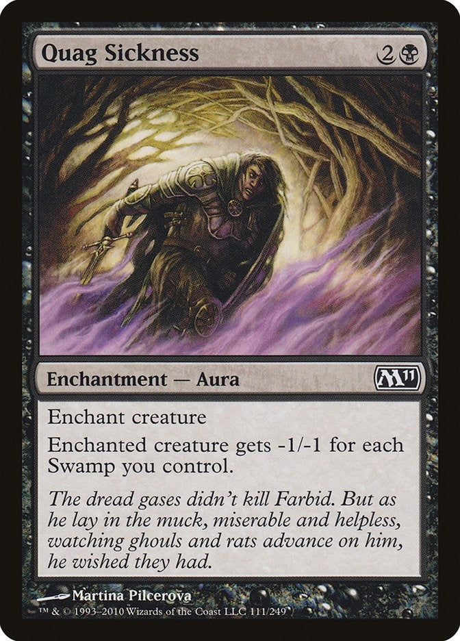 Image for Quag Sickness (Magic 2011 (M11)) (111) - Magic: The Gathering