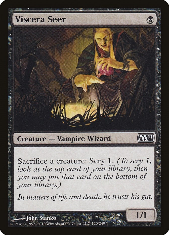 Image for Viscera Seer (Magic 2011 (M11)) (120) - Magic: The Gathering