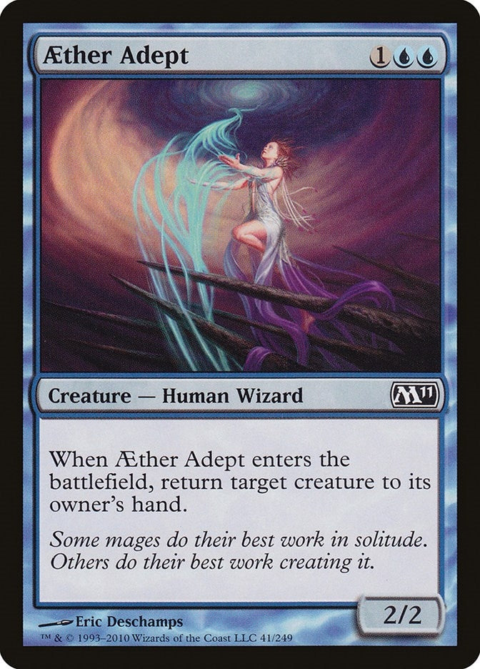 Image for Aether Adept (Magic 2011 (M11)) (41) - Magic: The Gathering