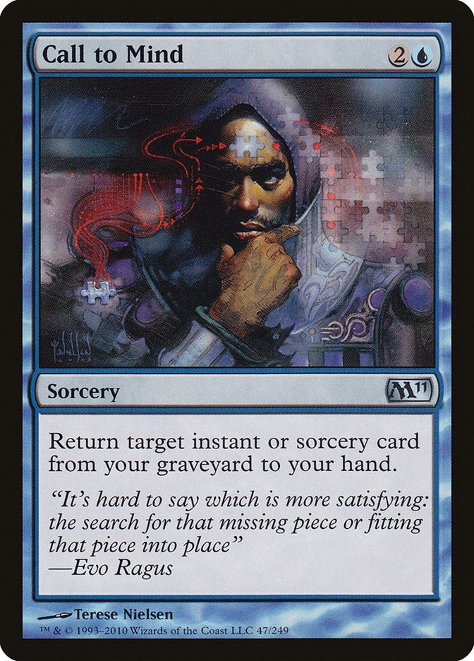Image for Call to Mind (Magic 2011 (M11)) (47) - Magic: The Gathering