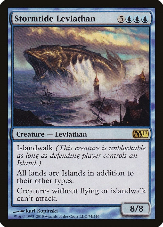 Image for Stormtide Leviathan (Magic 2011 (M11)) (74) - Magic: The Gathering