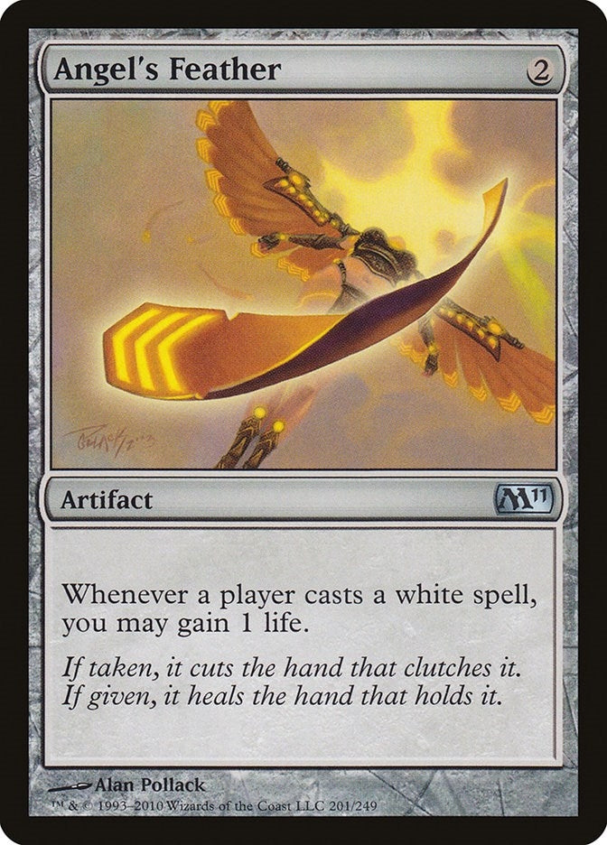 Image for Angel's Feather (Magic 2011 (M11)) (201) - Magic: The Gathering