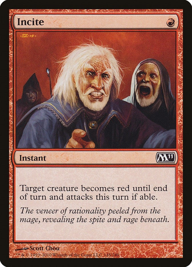 Image for Incite (Magic 2011 (M11)) (145) - Magic: The Gathering