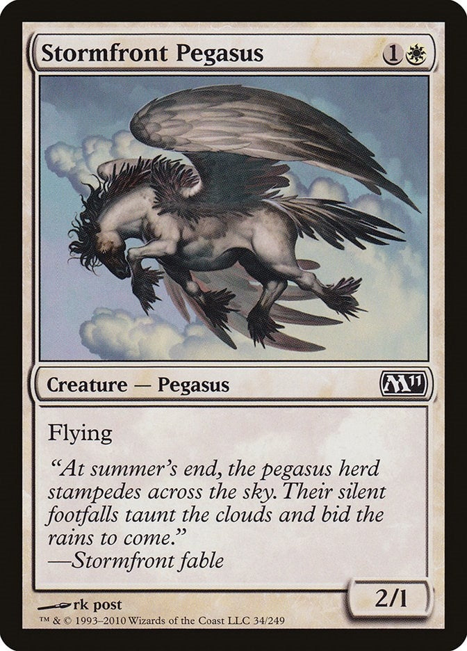 Image for Stormfront Pegasus (Magic 2011 (M11)) (34) - Magic: The Gathering