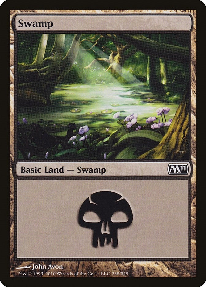 Image for Swamp (238) (Magic 2011 (M11)) (238) - Magic: The Gathering