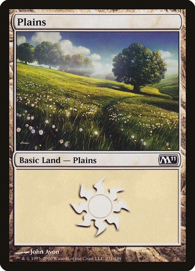 Image for Plains (231) (Magic 2011 (M11)) (231) - Magic: The Gathering