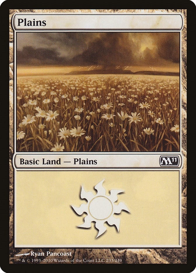 Image for Plains (233) (Magic 2011 (M11)) (233) - Magic: The Gathering