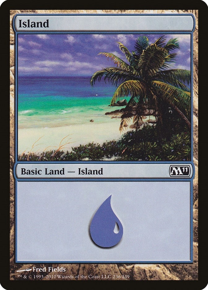 Image for Island (236) (Magic 2011 (M11)) (236) - Magic: The Gathering