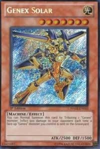 Image for Genex Solar (Hidden Arsenal 2) (HA02-EN010) - YuGiOh