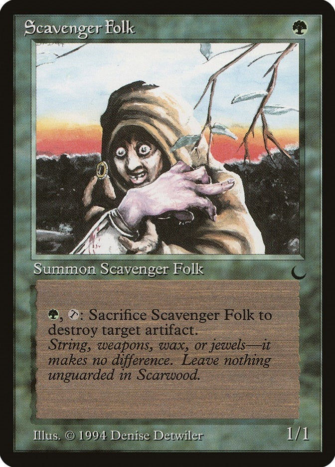 Image for Scavenger Folk (The Dark) - Magic: The Gathering