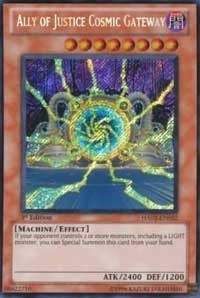 Image for Ally of Justice Cosmic Gateway (Hidden Arsenal 2) (HA02-EN022) - YuGiOh