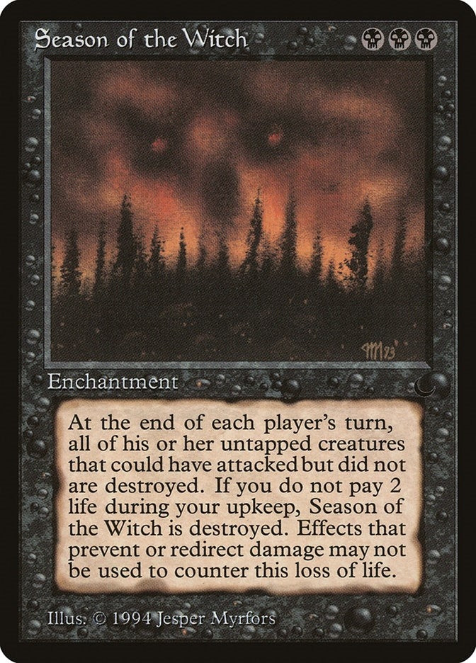 Image for Season of the Witch (The Dark) - Magic: The Gathering