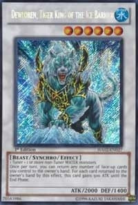 Image for Dewloren, Tiger King of the Ice Barrier (Hidden Arsenal 2) (HA02-EN027) - YuGiOh