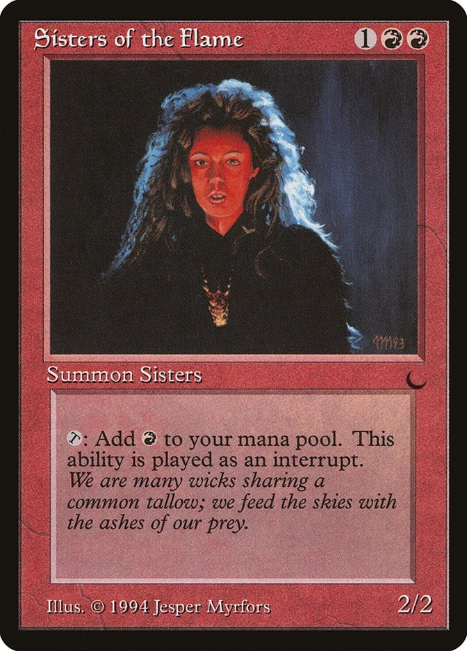 Image for Sisters of the Flame (The Dark) - Magic: The Gathering