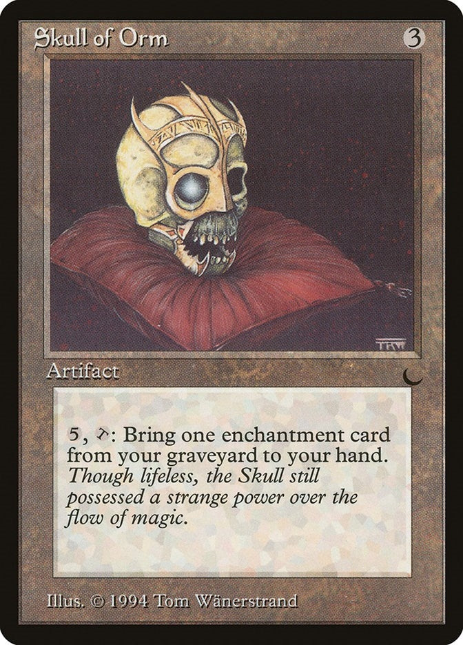 Image for Skull of Orm (The Dark) - Magic: The Gathering