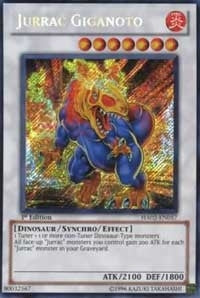 Image for Jurrac Giganoto (Hidden Arsenal 2) (HA02-EN057) - YuGiOh