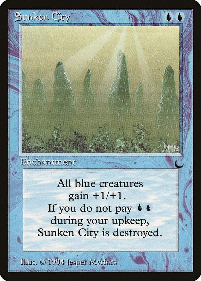 Image for Sunken City (The Dark) - Magic: The Gathering