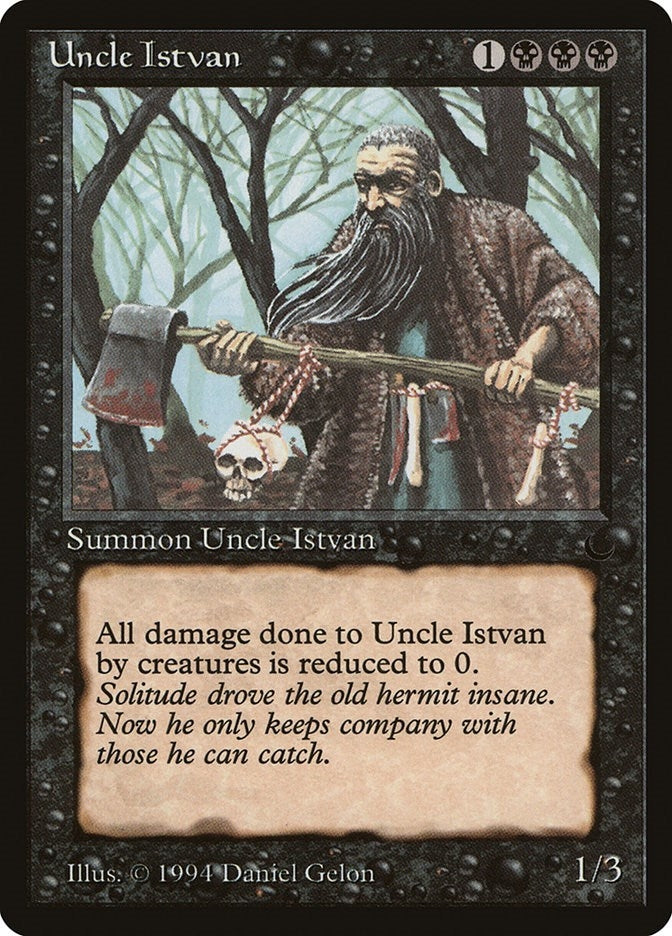 Image for Uncle Istvan (The Dark) - Magic: The Gathering
