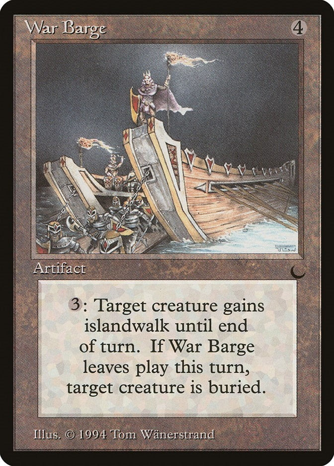 Image for War Barge (The Dark) - Magic: The Gathering