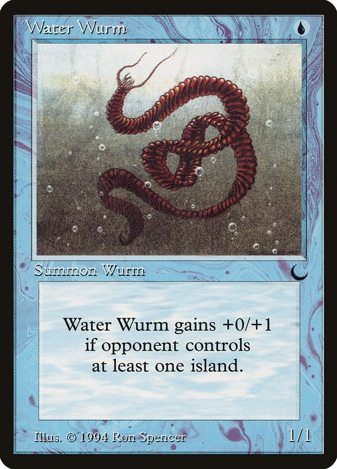 Image for Water Wurm (The Dark) - Magic: The Gathering