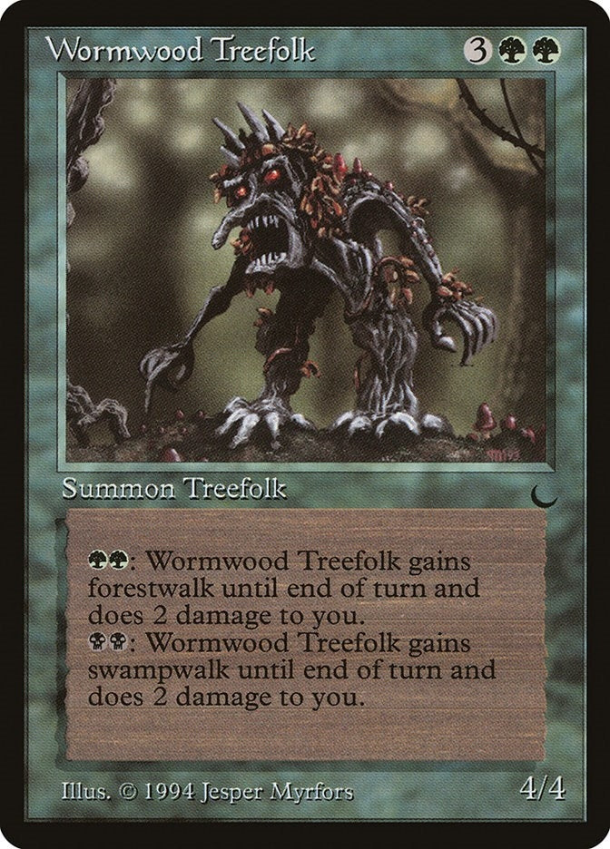 Image for Wormwood Treefolk (The Dark) - Magic: The Gathering