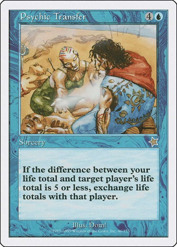 Image for Psychic Transfer (Starter 1999) (46) - Magic: The Gathering