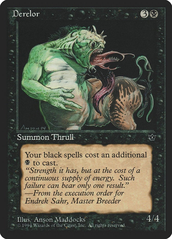 Image for Derelor (Fallen Empires) - Magic: The Gathering