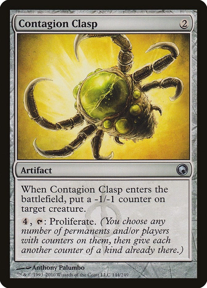 Image for Contagion Clasp (Scars of Mirrodin) (144) - Magic: The Gathering