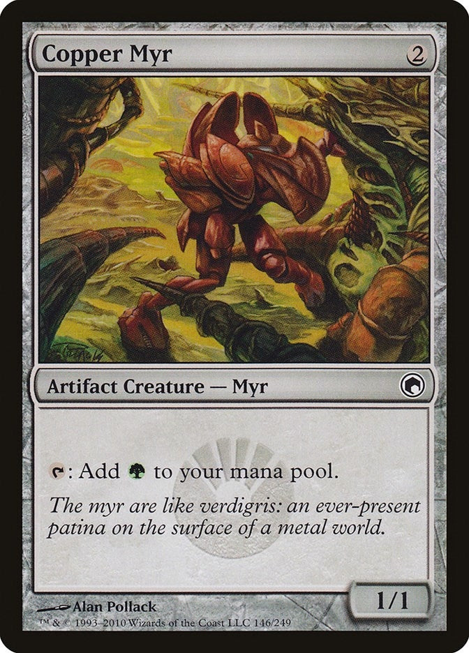 Image for Copper Myr (Scars of Mirrodin) (146) - Magic: The Gathering