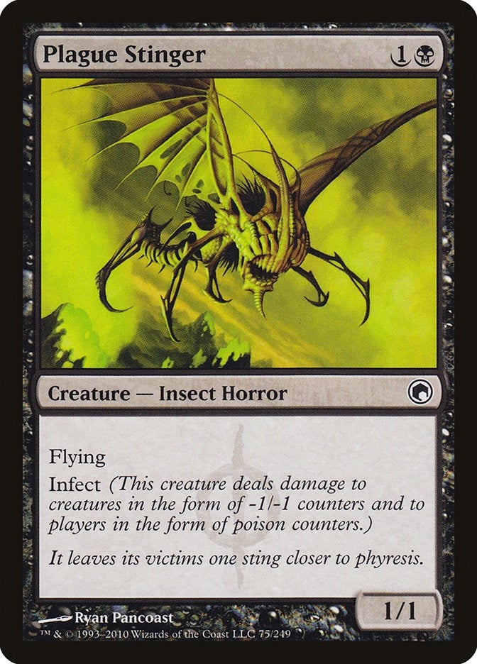 Image for Plague Stinger (Scars of Mirrodin) (75) - Magic: The Gathering