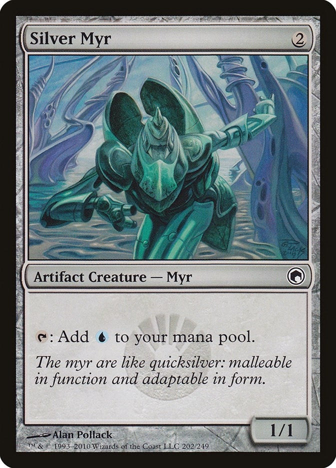 Image for Silver Myr (Scars of Mirrodin) (202) - Magic: The Gathering