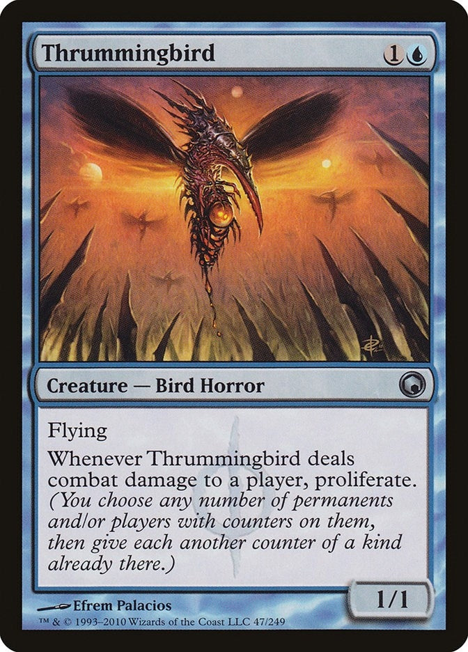 Image for Thrummingbird (Scars of Mirrodin) (47) - Magic: The Gathering