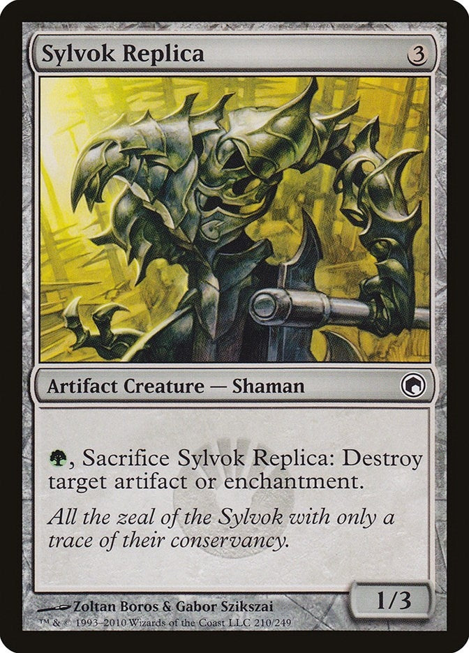 Image for Sylvok Replica (Scars of Mirrodin) (210) - Magic: The Gathering
