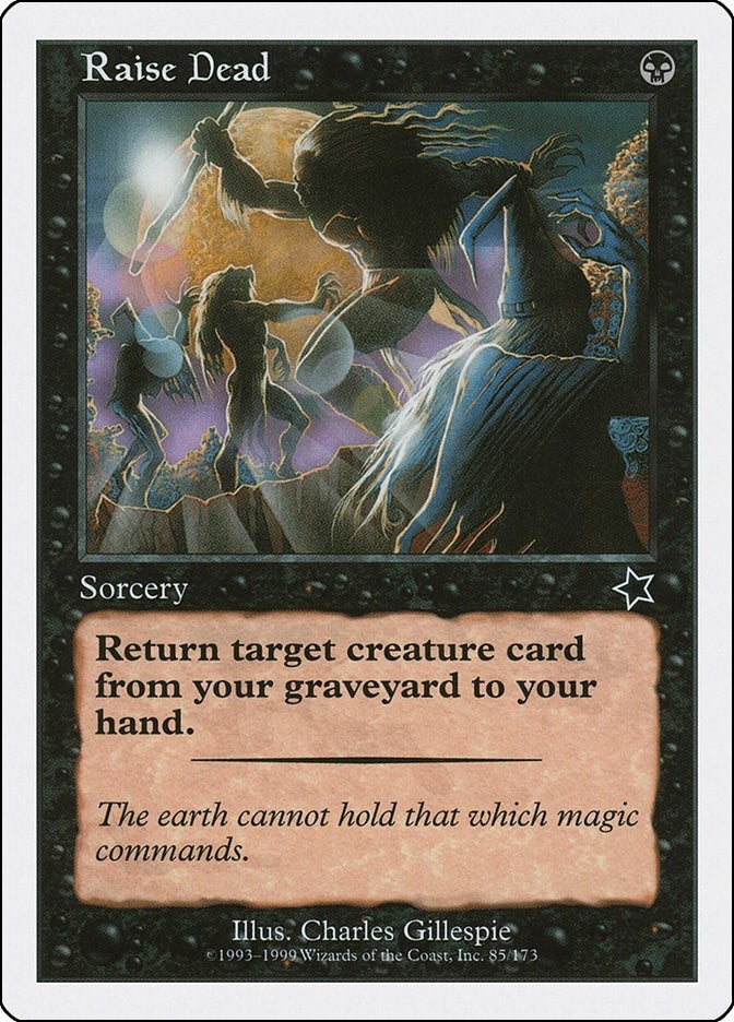 Image for Raise Dead (Starter 1999) (85) - Magic: The Gathering