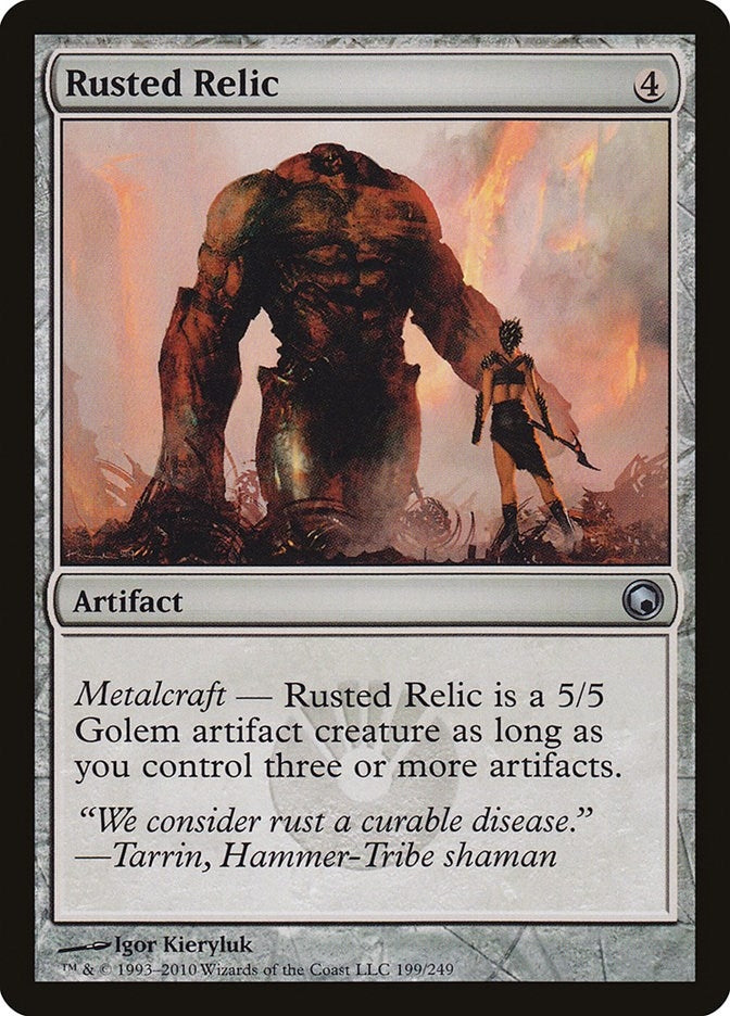 Image for Rusted Relic (Scars of Mirrodin) (199) - Magic: The Gathering