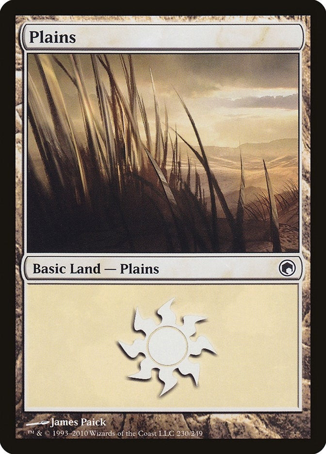 Image for Plains (230) (Scars of Mirrodin) (230) - Magic: The Gathering