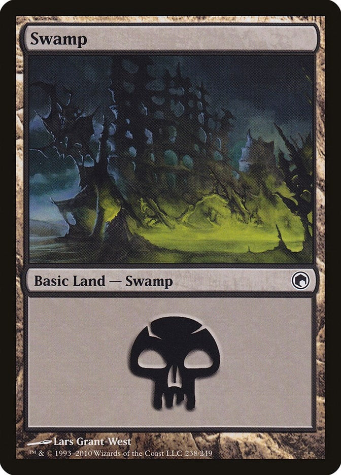 Image for Swamp (238) (Scars of Mirrodin) (238) - Magic: The Gathering
