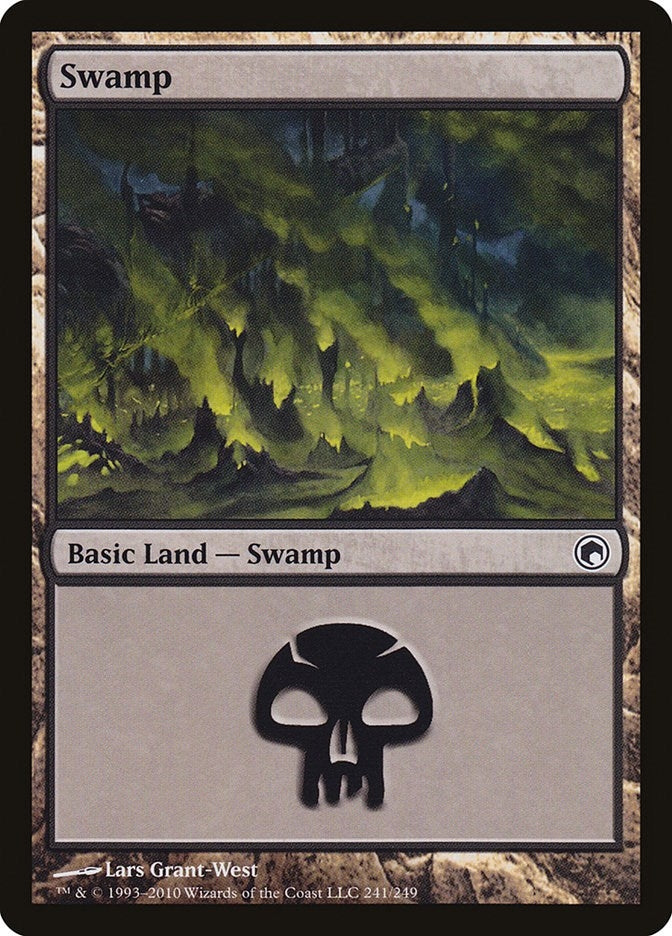 Image for Swamp (241) (Scars of Mirrodin) (241) - Magic: The Gathering