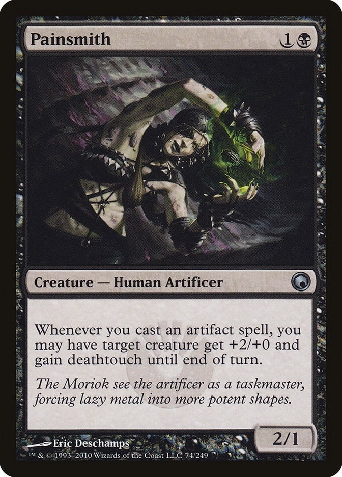 Image for Painsmith (Scars of Mirrodin) (74) - Magic: The Gathering