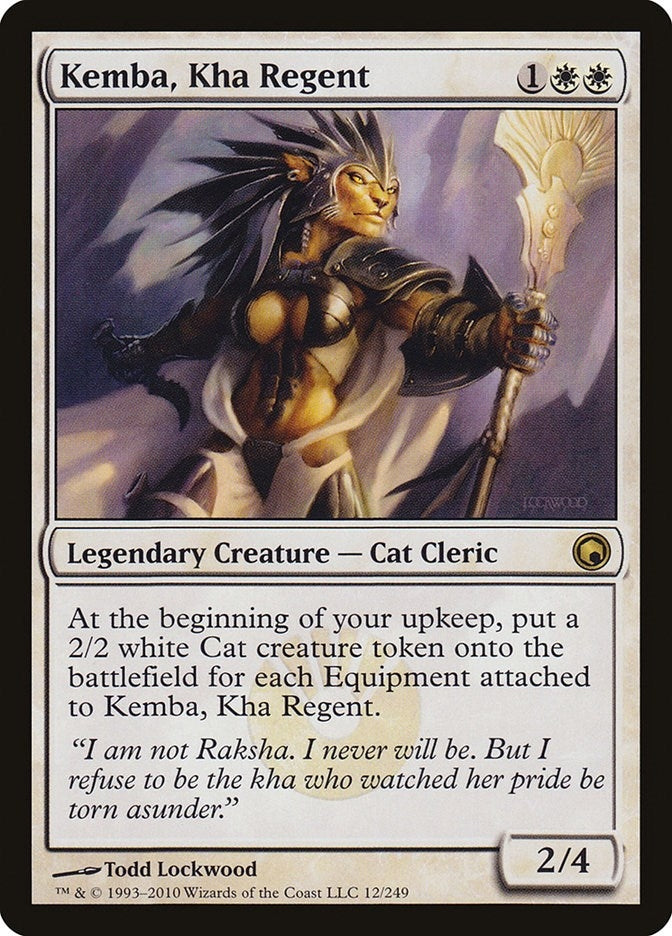Image for Kemba, Kha Regent (Scars of Mirrodin) (12) - Magic: The Gathering