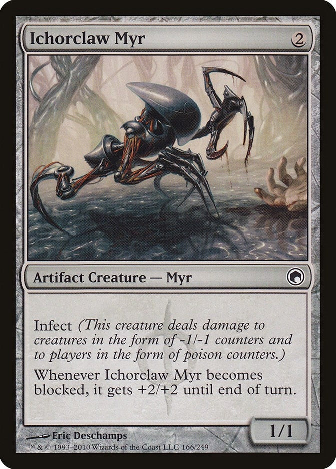 Image for Ichorclaw Myr (Scars of Mirrodin) (166) - Magic: The Gathering