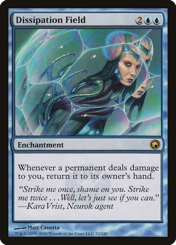Image for Dissipation Field (Scars of Mirrodin) (32) - Magic: The Gathering