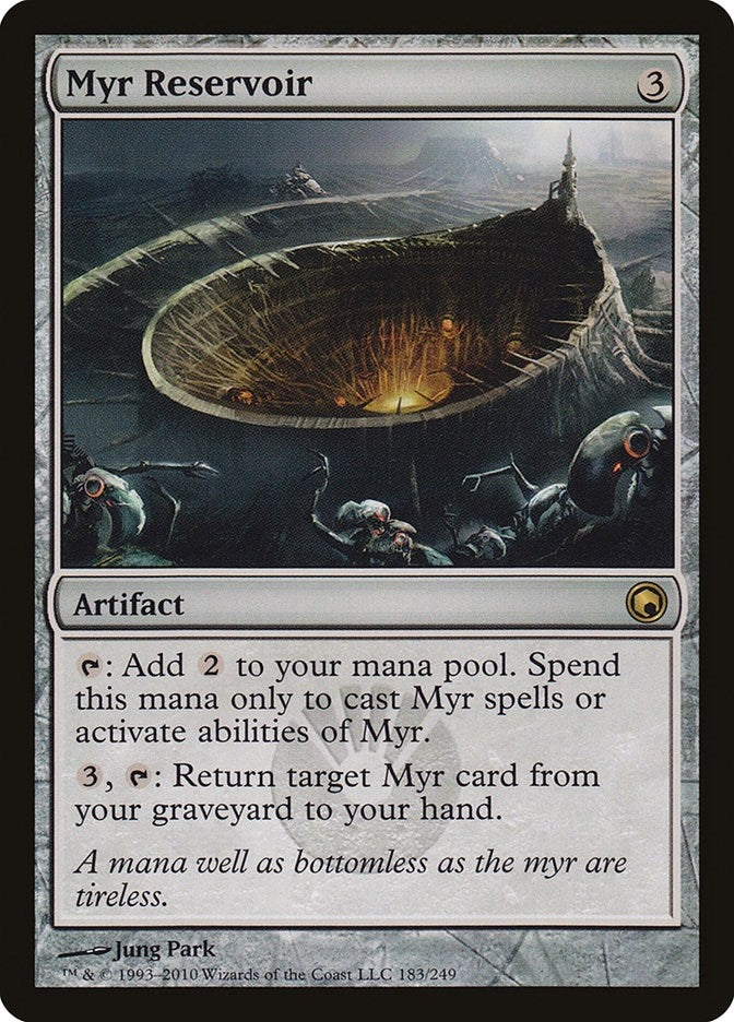 Image for Myr Reservoir (Scars of Mirrodin) (183) - Magic: The Gathering