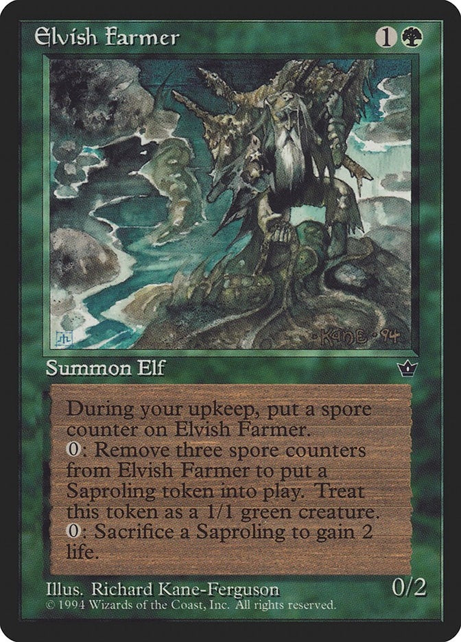 Image for Elvish Farmer (Fallen Empires) - Magic: The Gathering