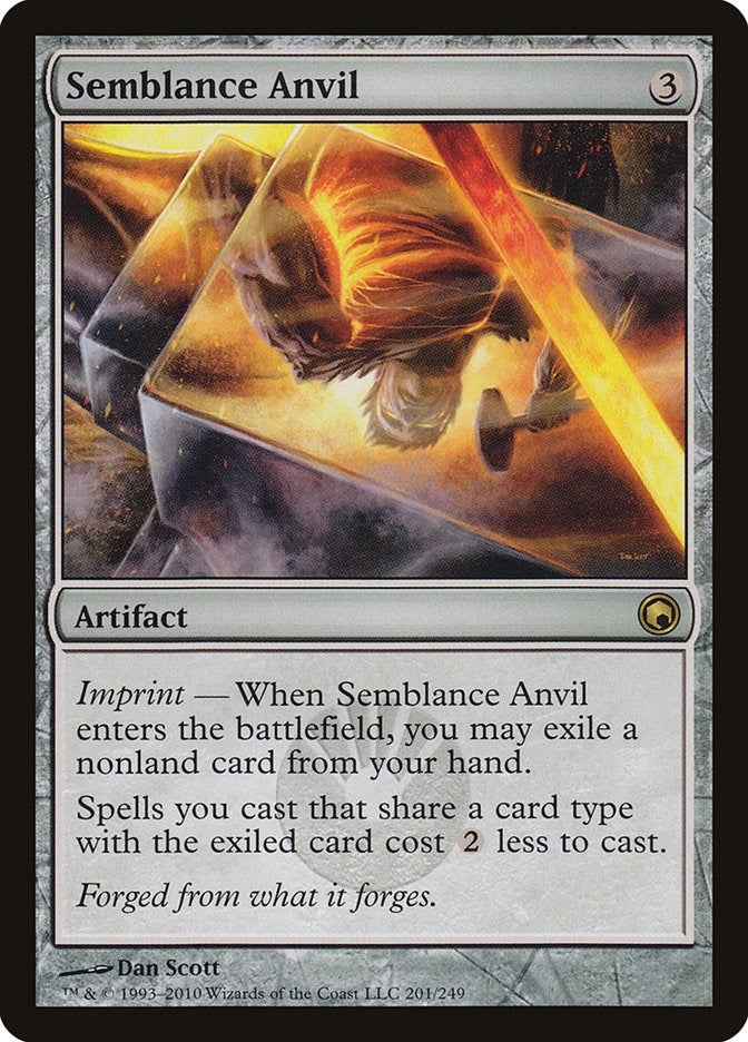 Image for Semblance Anvil (Scars of Mirrodin) (201) - Magic: The Gathering