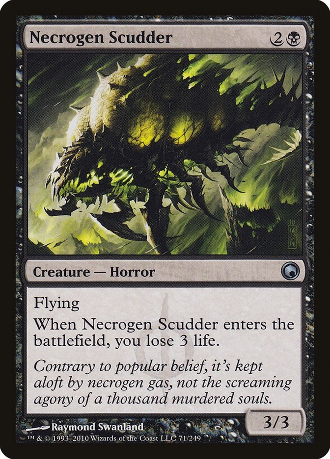 Image for Necrogen Scudder (Scars of Mirrodin) (71) - Magic: The Gathering